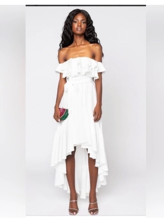 AKIRA Dresses & Skirts - Akira Days Like These With Ruffles Maxi Dress